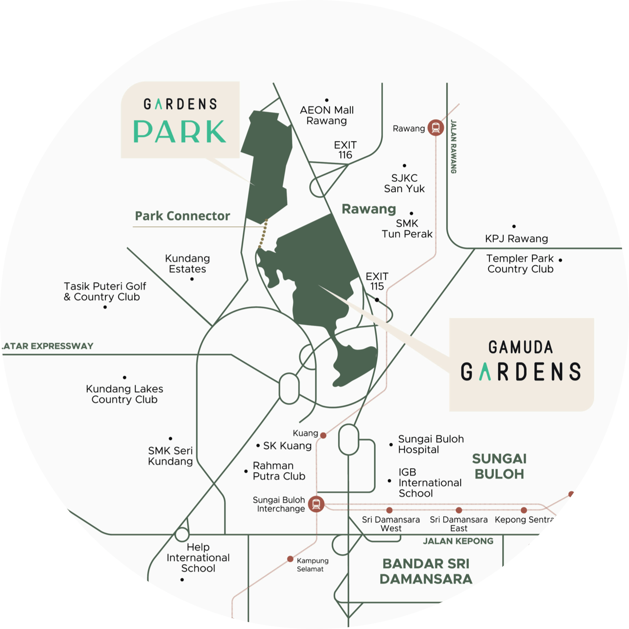 Gardens Park | Gamuda Garden
