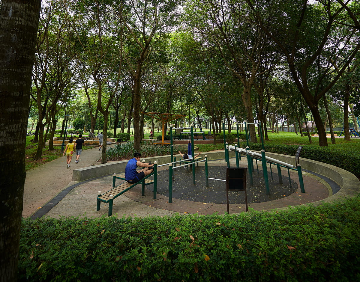 A well-planned recreational spot in Central Park, the star attraction of the sustainable Celadon City.