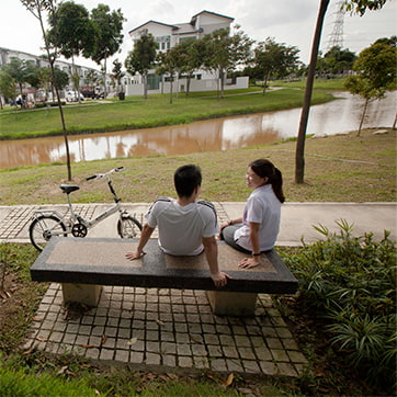 Activity at the park