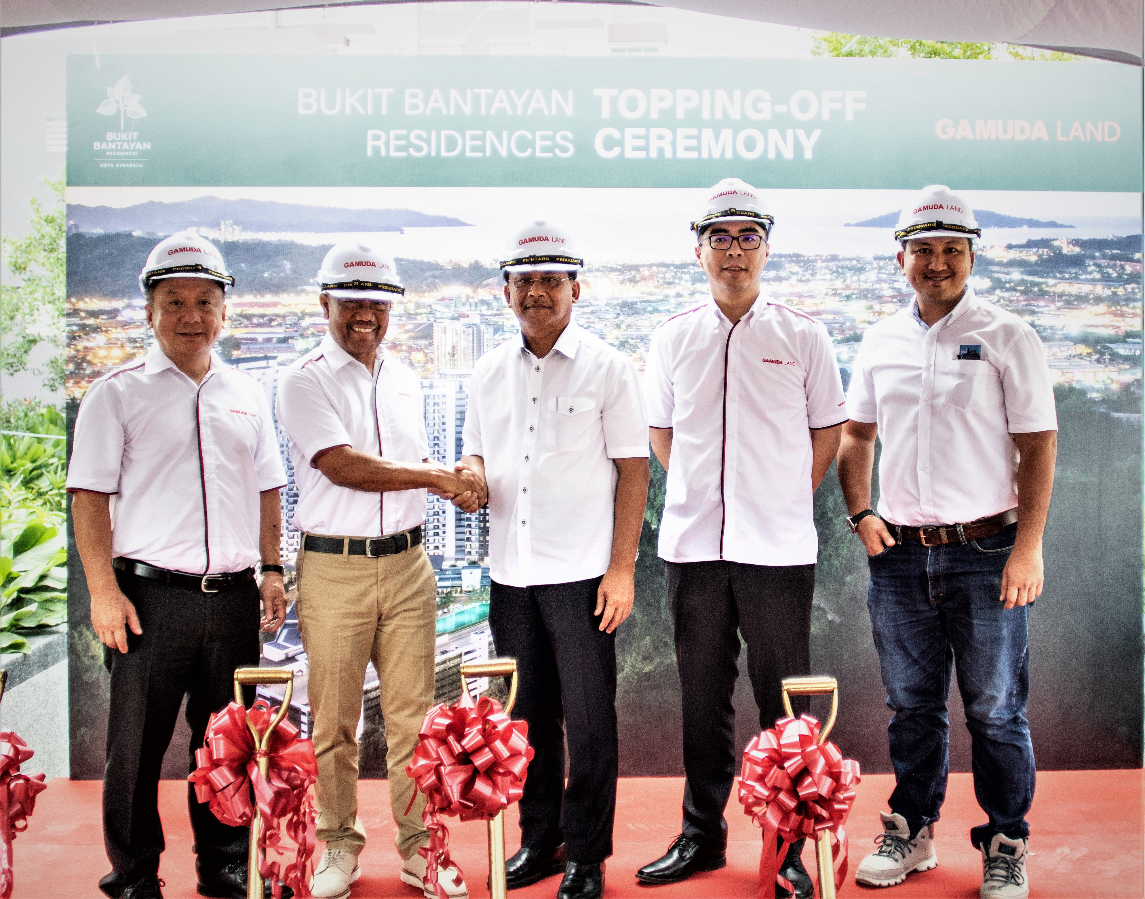 Gamuda Land tops off the final two towers of Bukit Bantayan Residences 6 months ahead of schedule