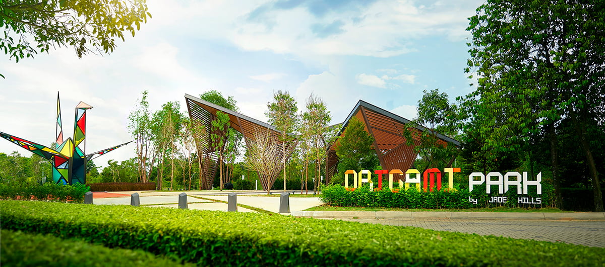 The Origami Park in Jade Hills is now open