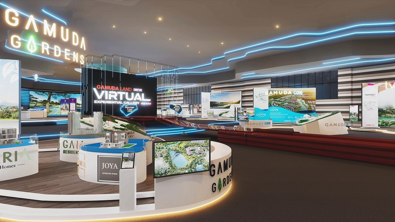 Gamuda Land Virtual Experiential Gallery, the first of its kind in Malaysia allows visitors to explore the gallery in full 360° view and 3D format.