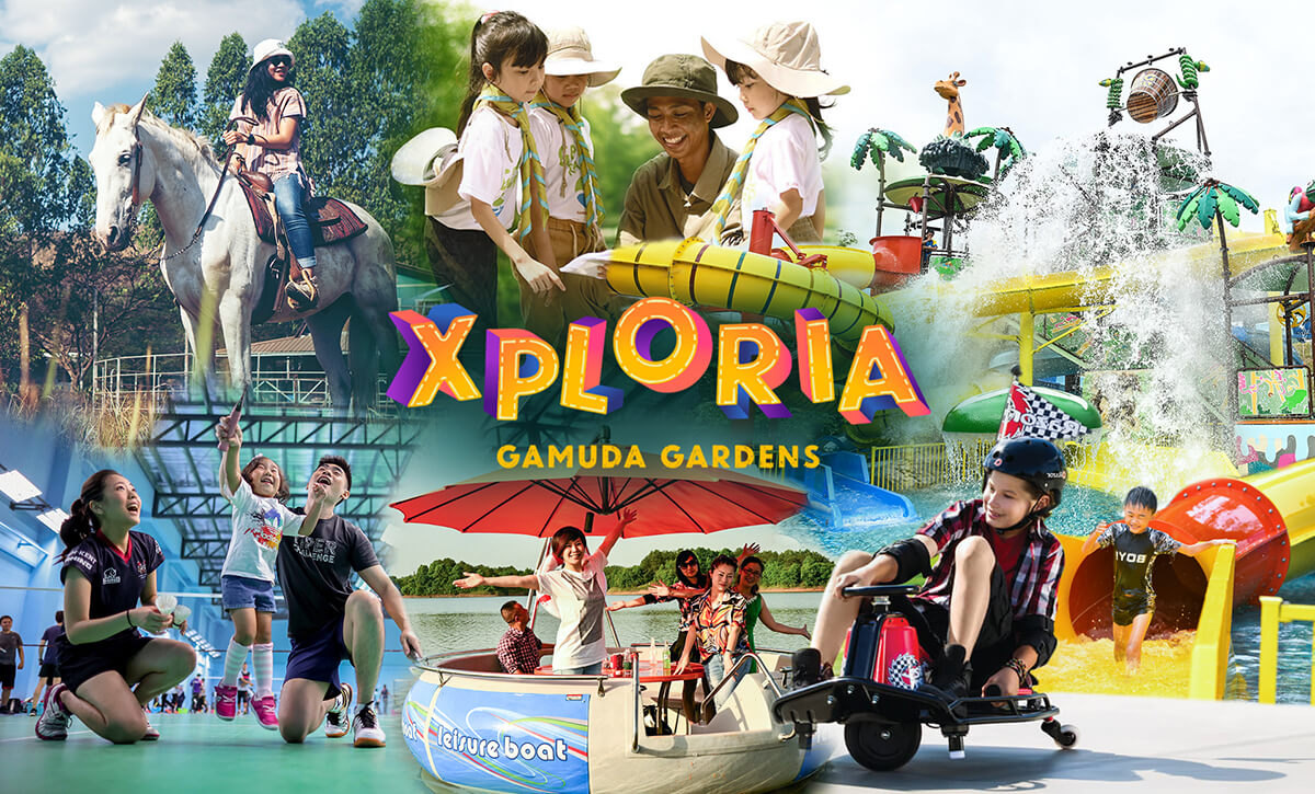 Xploria caters to the recreational and entertainment needs of all visitors and residents.